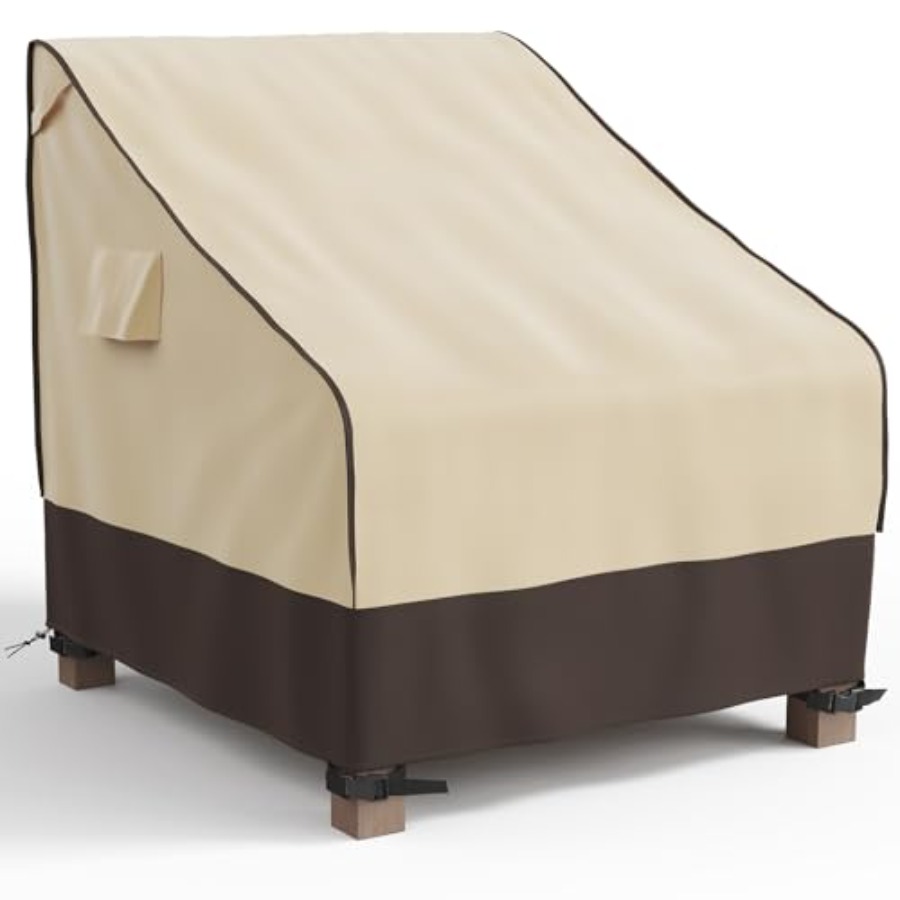 Outdoor Furniture Heavy - Wasserdichte, UV-beständige Gartenstuhl-Abdeckung, Schutzhülle für Gartenmöbel,