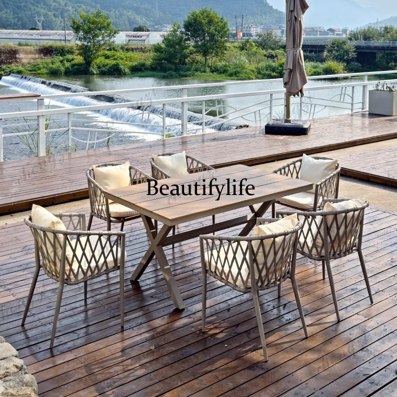 Outdoor Furniture Italian - Wasserdichte Retro-Gartenmöbel-Sets, moderne italienische Designer-Gartenmöbel-Sets aus