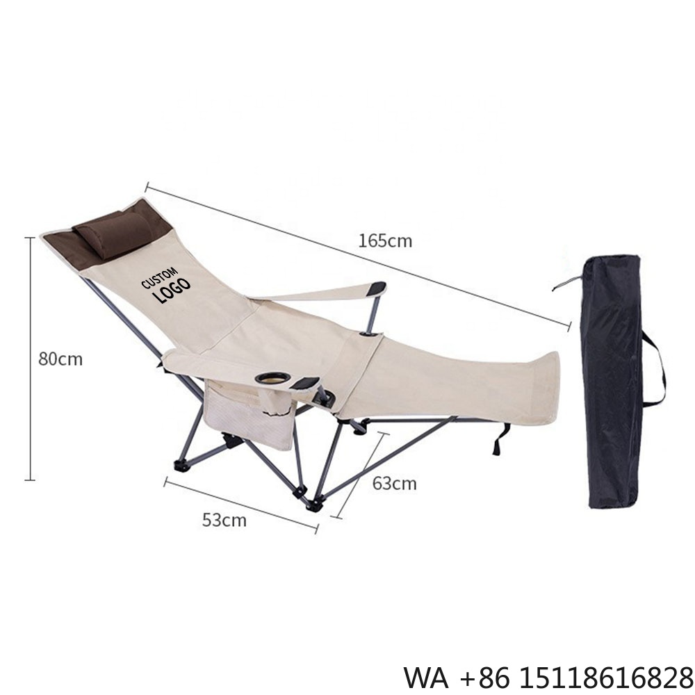 Outdoor Furniture Patio - Tragbarer Klappbarer Liegestuhl Leichter Verstellbarer Stuhl