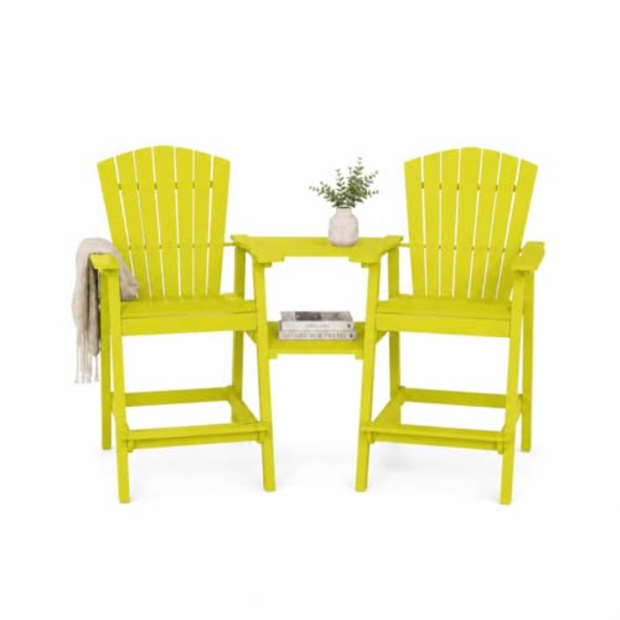Adirondack Chair Wood - Hochwertiges Adirondack-Stuhl-Set für den Außenbereich, aus