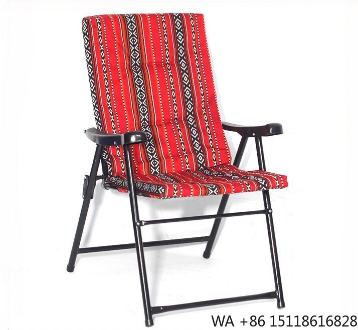Outdoor Furniture Recliner Set - Fabrik-Großhandel Outdoor-Möbel Campingstuhl Tragbarer Klappbarer Eisenstuhl