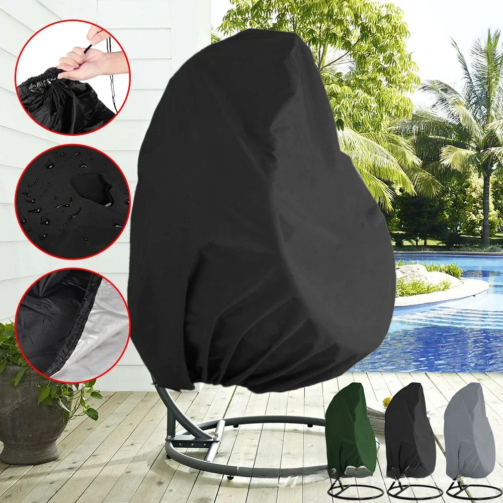 Outdoor Furniture Egg Chair - Hängende Stuhl hülle mit Anti-UV-Sonnenschutz Outdoor