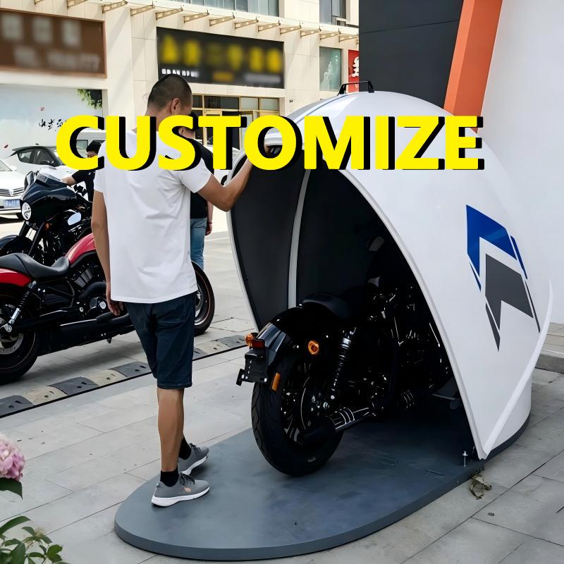 Outdoor Furniture Heavy - Maßgefertigter Motorrad-Aufbewahrungsschrank in jeder Größe, wasserdicht,