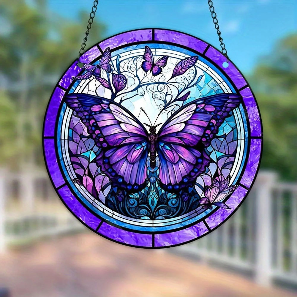 Outdoor Furniture Material - Schmetterling-Fensterdekoration - Wandkunst für Innenräume und