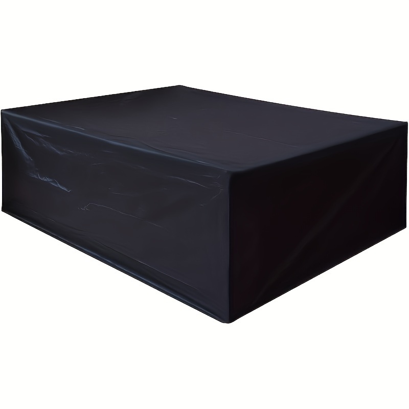 Outdoor Furniture Material - Schwarze Outdoor-Möbelabdeckung, 420D Oxford Stoffabdeckung für