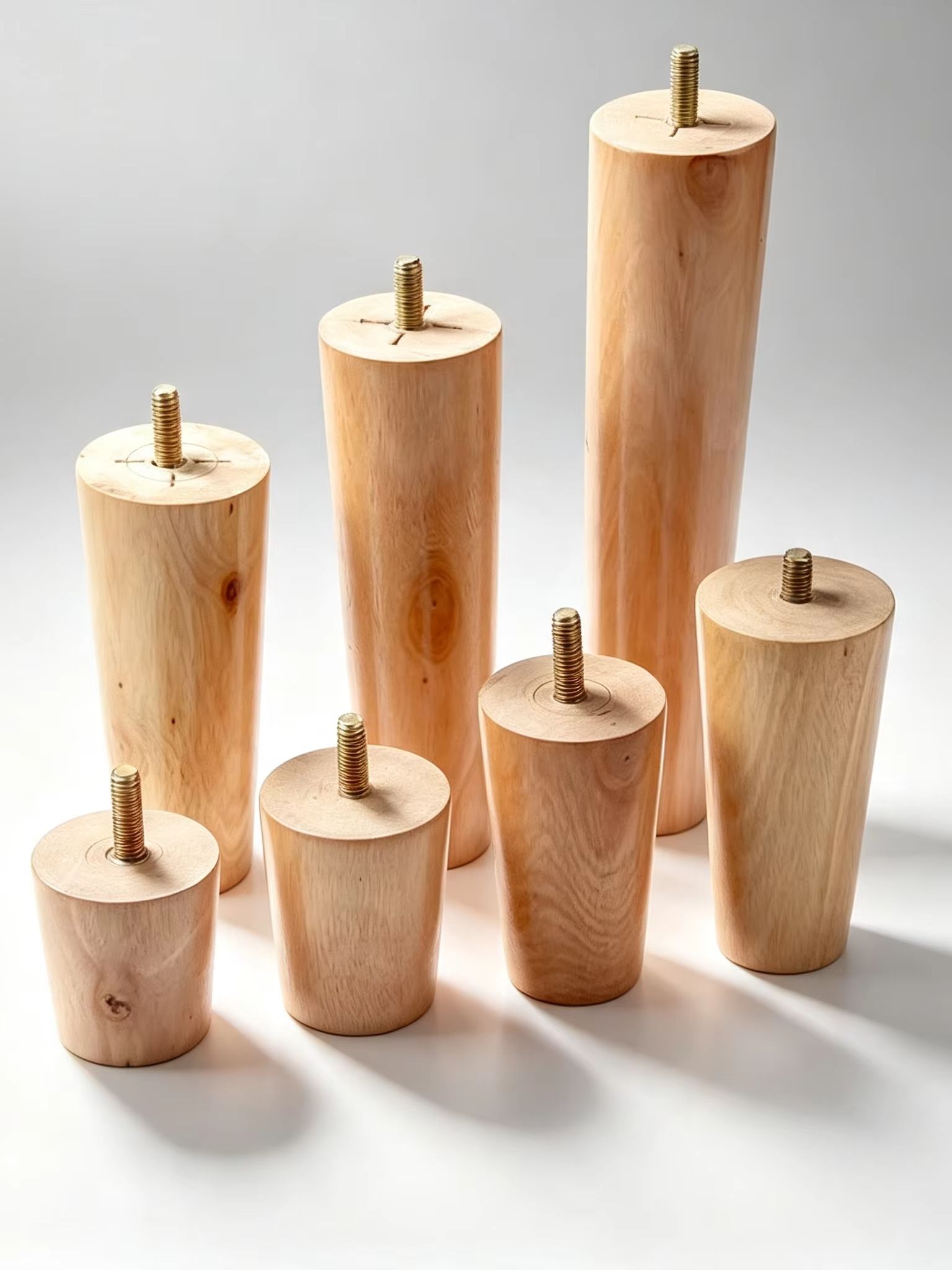 4 Stück Massivholz-Möbelbeine, – Adirondack Chair Wood Bewertung und Preis