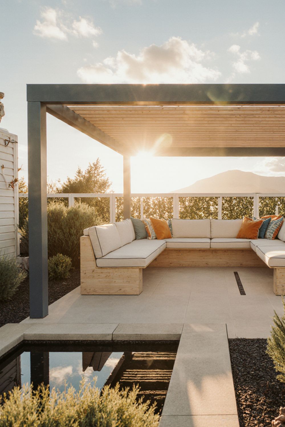 Außen-Carport-Pavillon mit Lam – Outdoor Furniture Gazebo Bewertung und Preis