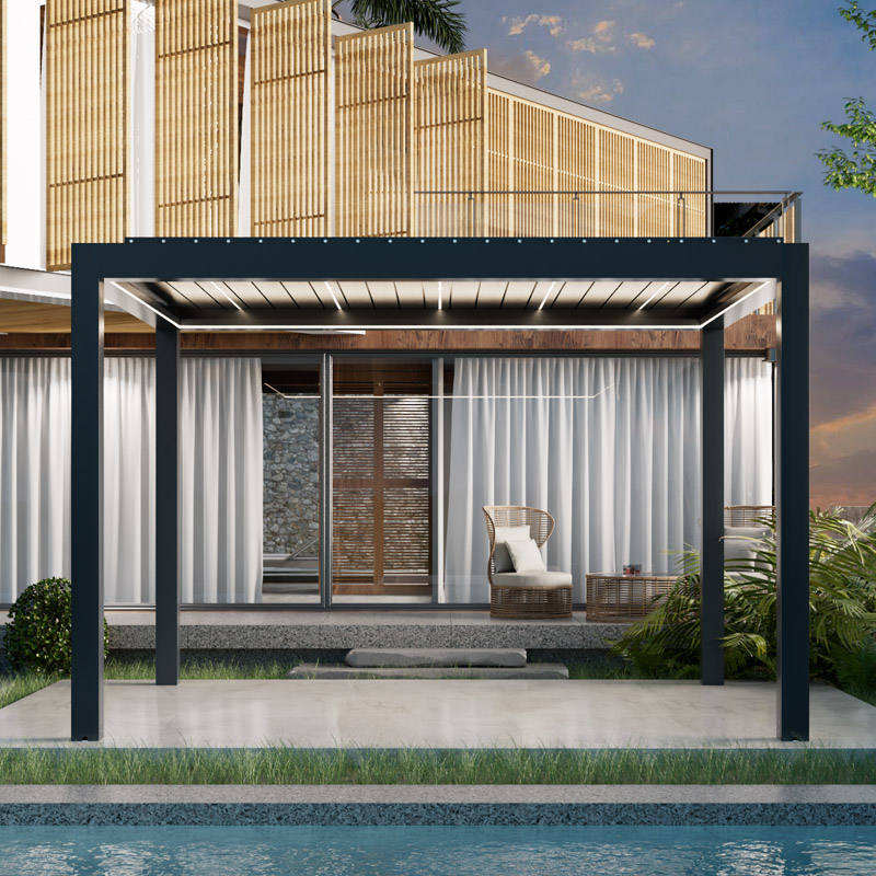 Außen-Carport-Pavillon mit Lam – Outdoor Furniture Gazebo Bewertung und Preis