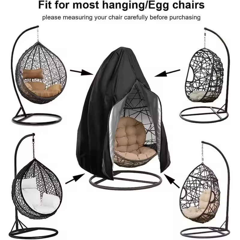 2 Größen Hängesessel-Schutzhül – Outdoor Furniture Egg Chair Bewertung und Preis