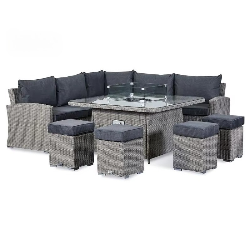 Garten-Terrassen-Sofa-Set Wass – Outdoor Furniture With Fire Pit Bewertung und Preis