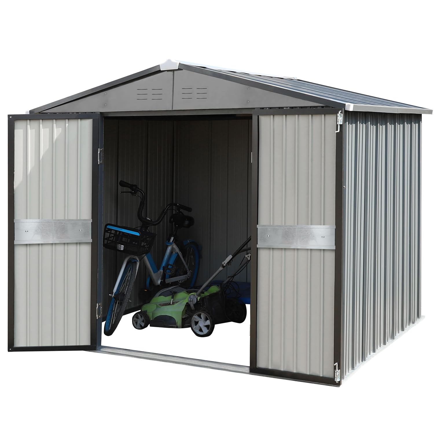 10' x 10' Gartenhaus mit Doppe – Outdoor Furniture Patio Bewertung und Preis