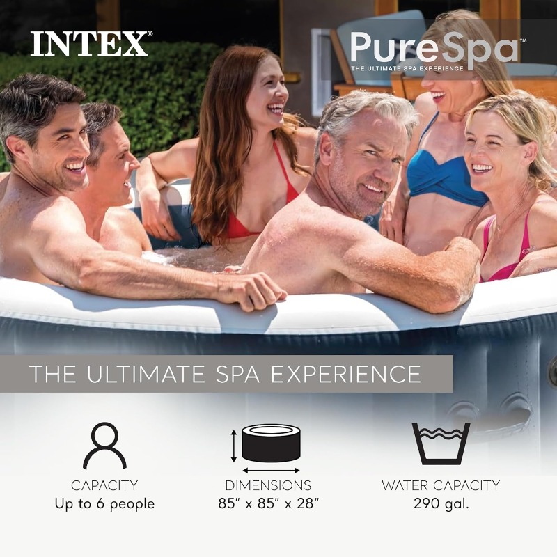Blubber-Massage-Spa-Set: INTEX – Inflatable Hot Tub Bewertung und Preis