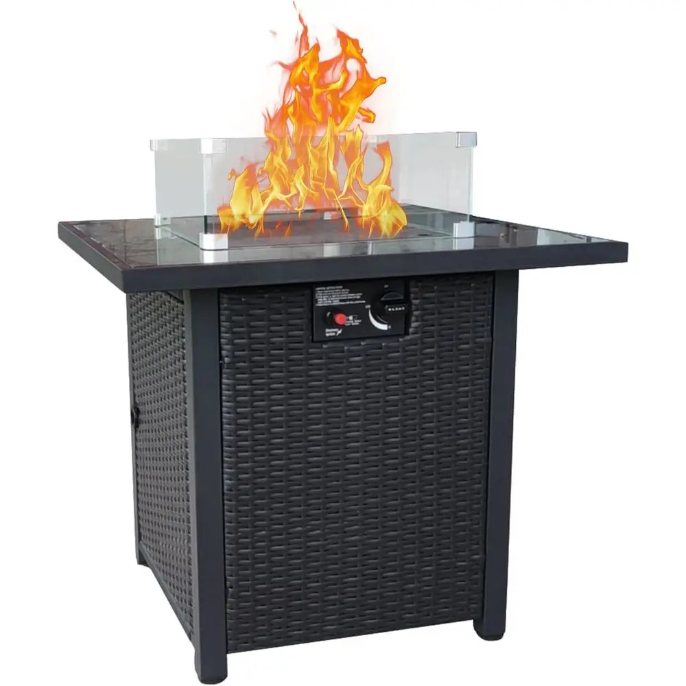 Korbmöbel-Set für den Außenber – Outdoor Furniture And Fire Pit Bewertung und Preis
