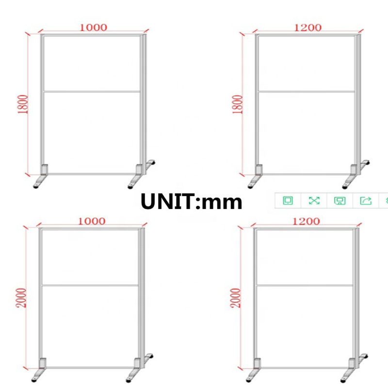 Bürotrennwand, YDPF-31 Moderne – Outdoor Furniture Material Bewertung und Preis