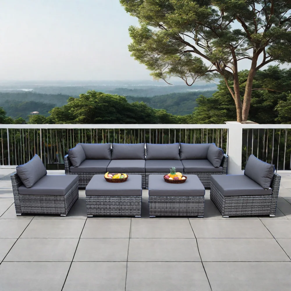 Moderne Outdoor-Möbel Sofa Gar – Outdoor Furniture With Fire Pit Bewertung und Preis
