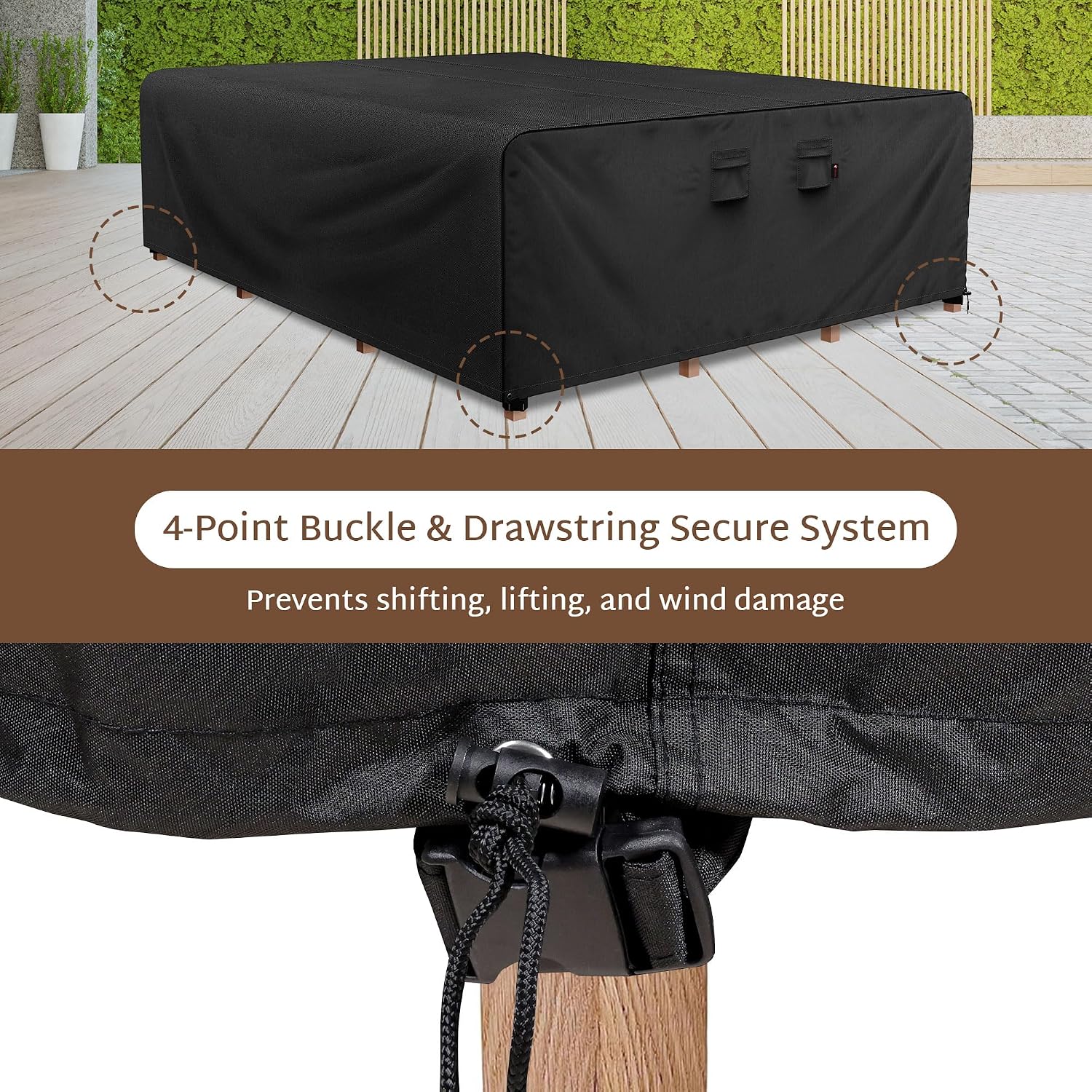 Rechteckige 600D Hochleistungs – Outdoor Furniture Heavy Bewertung und Preis