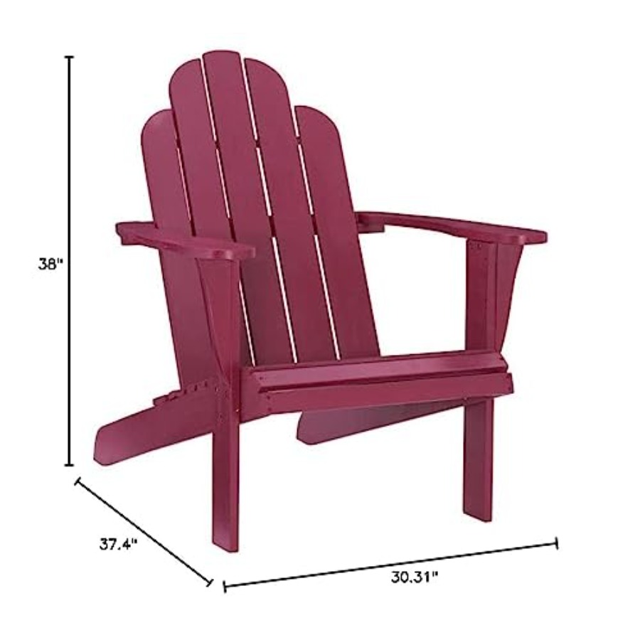 Traditioneller Adirondack-Stuh – Adirondack Chair Wood Bewertung und Preis