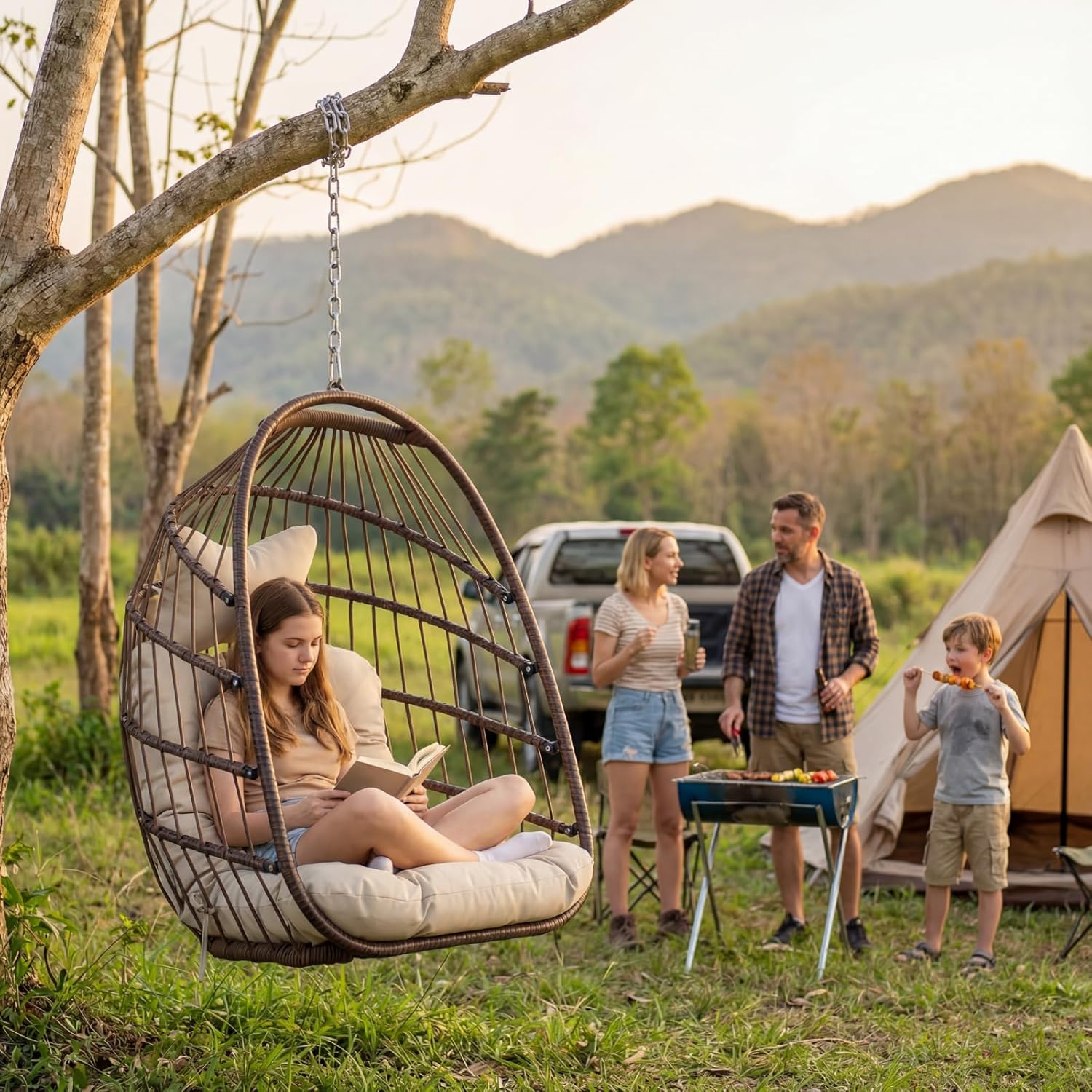 Hängesessel für den Außenberei – Outdoor Furniture Egg Chair Bewertung und Preis