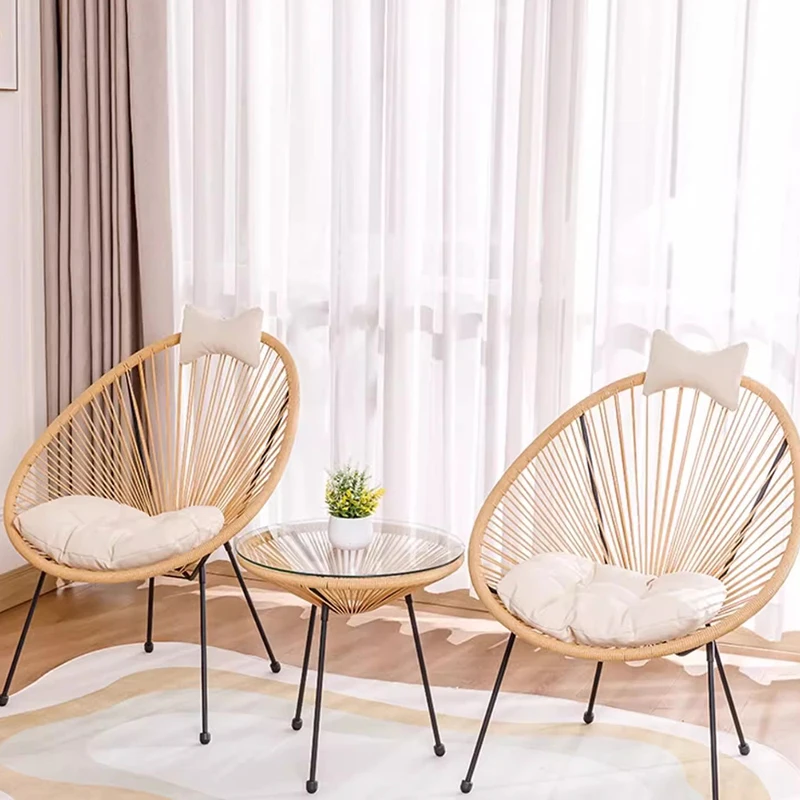 Retro-Rattan-Gartenmöbel-Sets, – Outdoor Furniture Italian Bewertung und Preis