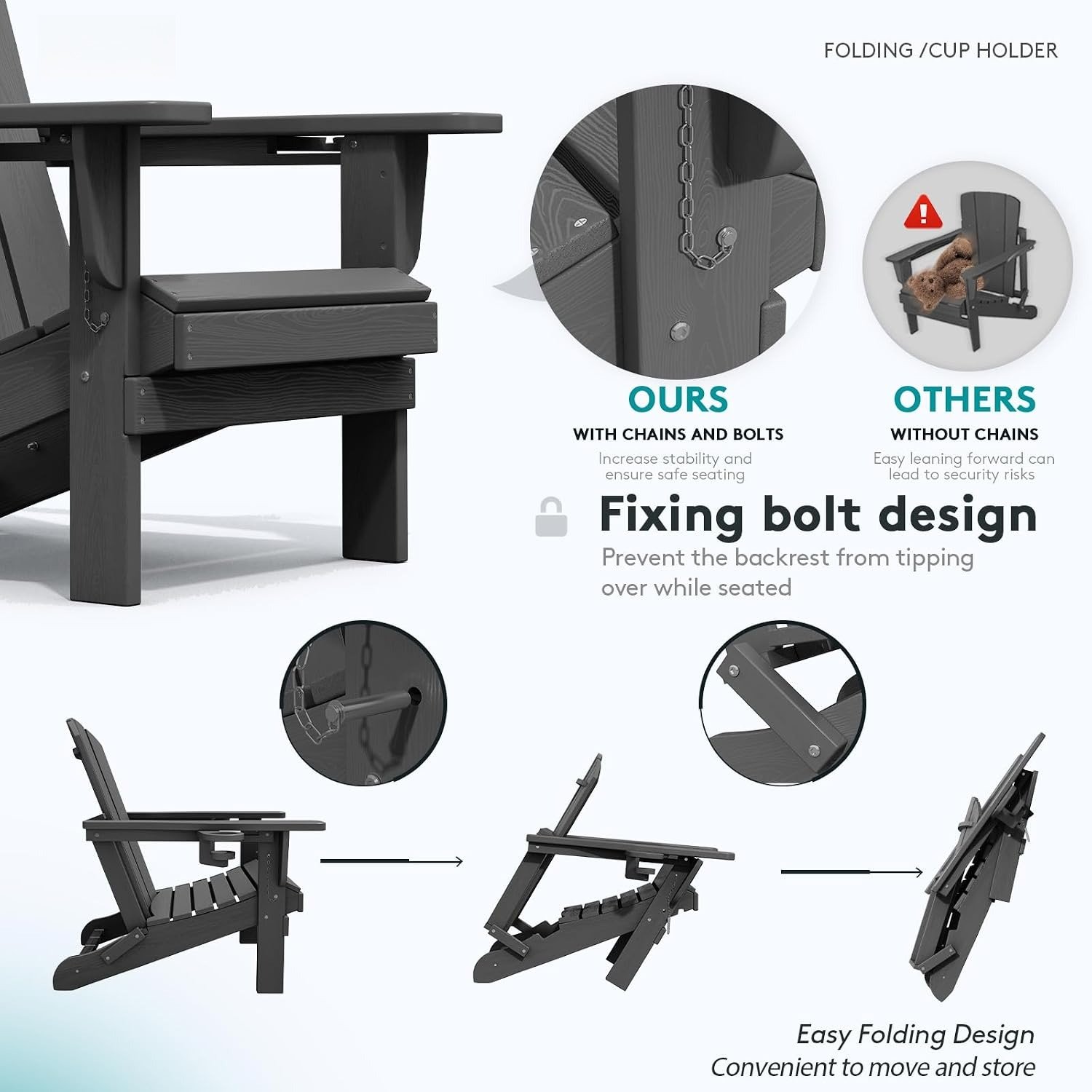 Outdoor-Klappstühle, 2er-Set,  – Outdoor Furniture And Fire Pit Bewertung und Preis