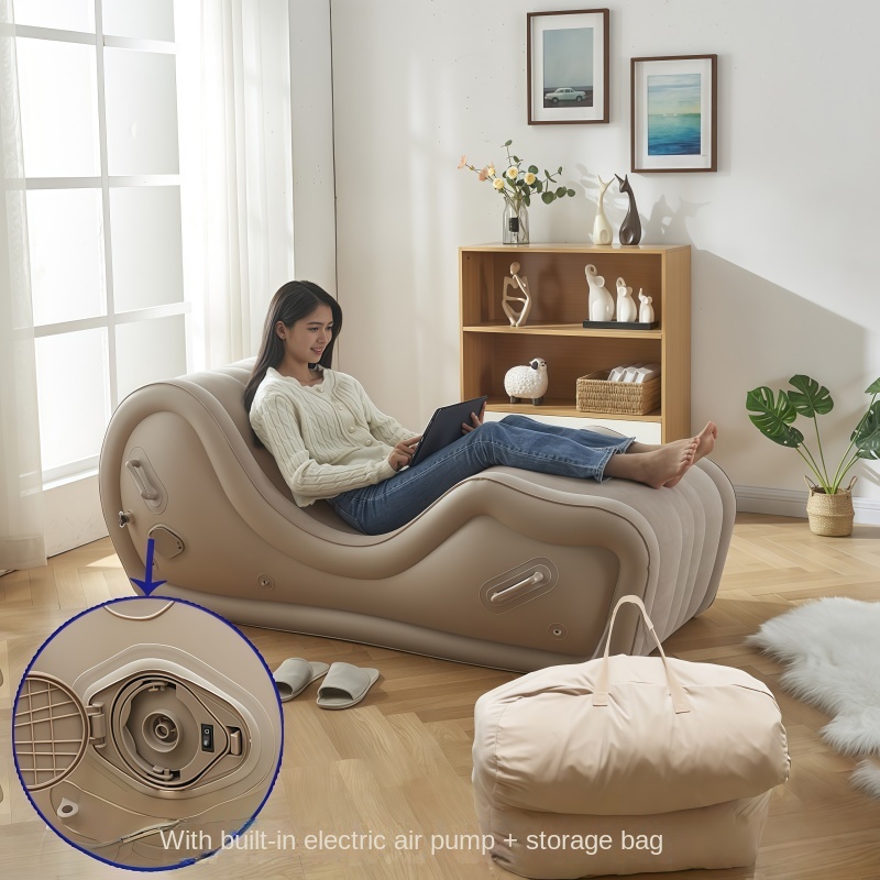S-förmiger Aufblasbarer Sessel – Outdoor Furniture Material Bewertung und Preis