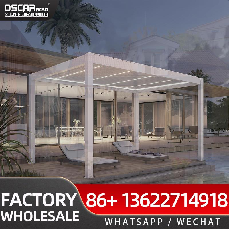 Pergolen mit festem Dach, luxu – Outdoor Furniture Gazebo Bewertung und Preis
