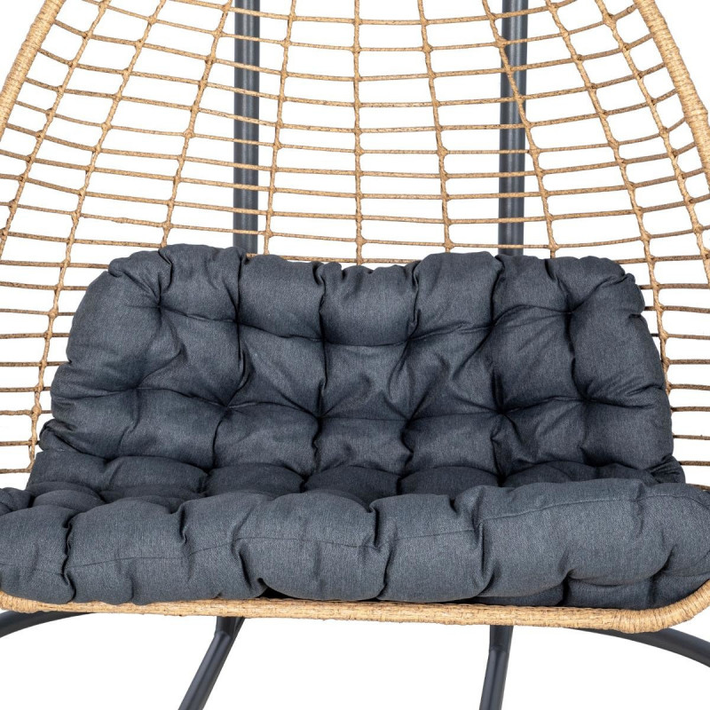 Luxuriöse 2-Sitzer-Hängesessel – Outdoor Furniture Egg Chair Bewertung und Preis