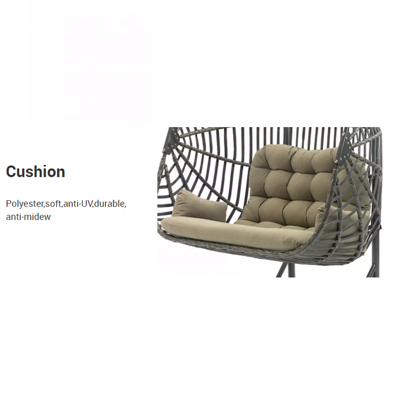 Luxuriöse 2-Sitzer-Hängesessel – Outdoor Furniture Egg Chair Bewertung und Preis