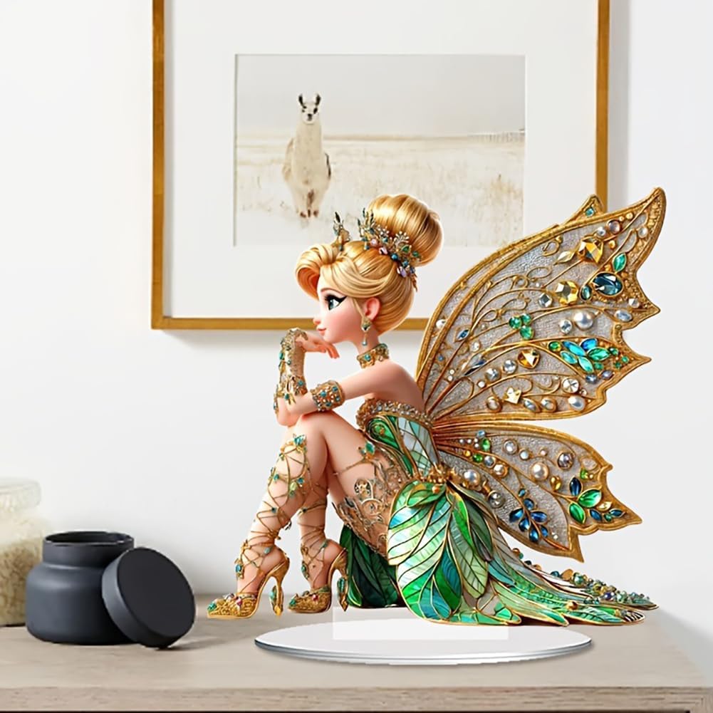 Mini-Tisch-Blumenfee-Statue, S – Outdoor Furniture Material Bewertung und Preis