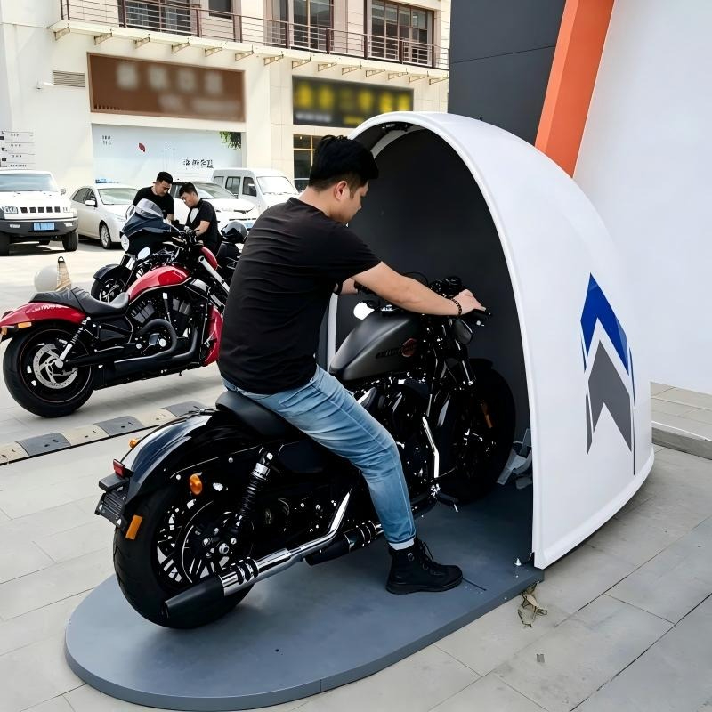 Maßgefertigter Motorrad-Aufbew – Outdoor Furniture Heavy Bewertung und Preis