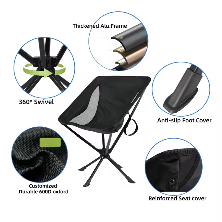 Leichter Aluminium Oxford-Stof – Outdoor Furniture Recliner Set Bewertung und Preis