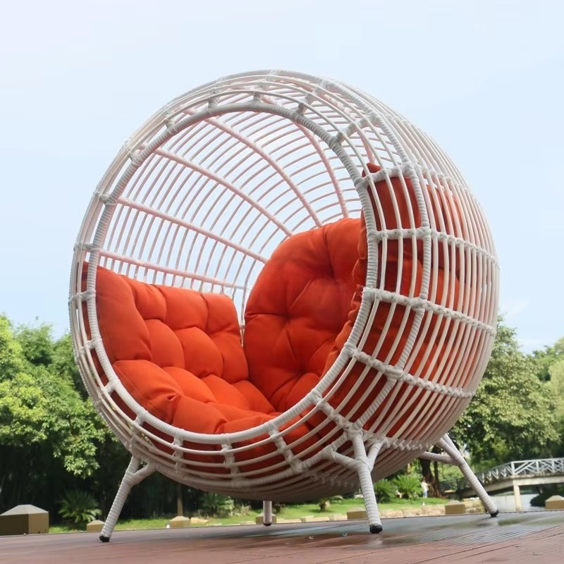 Hochwertiger Outdoor-Rattan-Ei – Outdoor Furniture Egg Chair Bewertung und Preis